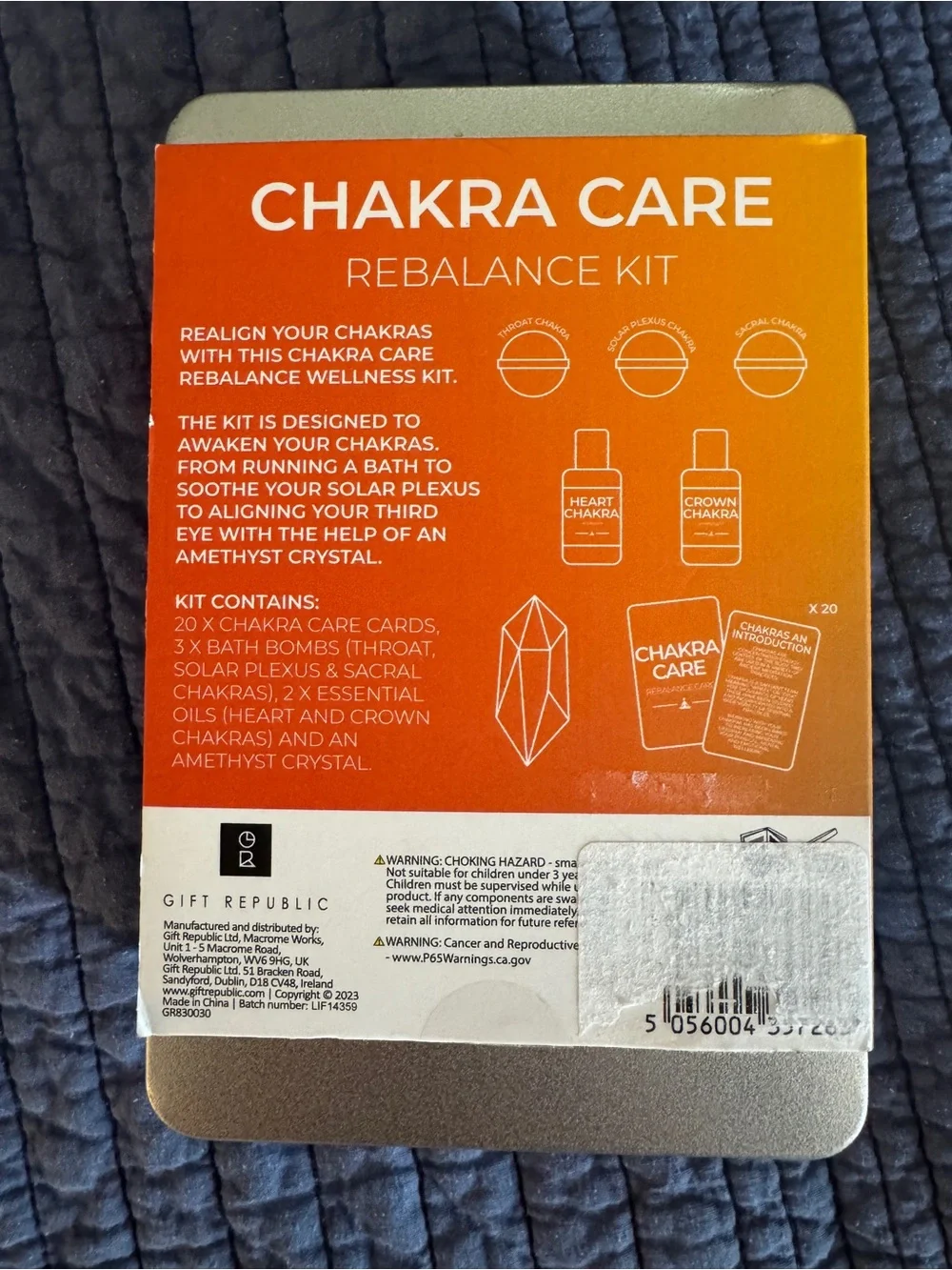 GIFT REPUBLIC Chakra Care Rebalance Kit